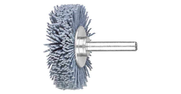 1001440068 round brush unknotted RBU diameter 50x10mm shaft 6mm SiC 0.90 grit 180