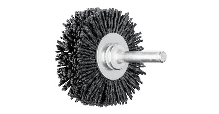 1001437179 round brush unknotted RBU diameter 50x15mm, 6mm, ceramic filament 1.10mm