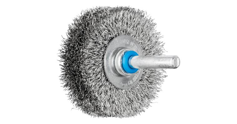 1001441783 POS round brush unknotted RBU diameter 50x15 mm shaft 6 mm wire 0.20