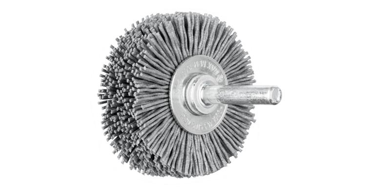 1001441784 POS round brush unknotted RBU diameter 50x15mm, 6mm, SiC filament 0.90
