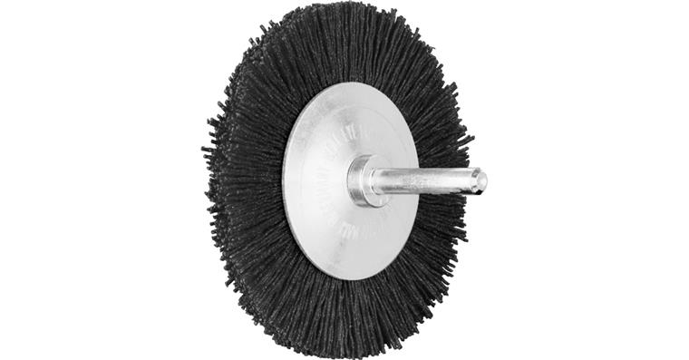 1001437379 round brush unknotted RBU diameter 80x8mm, 6mm, ceramic filament 0.55mm