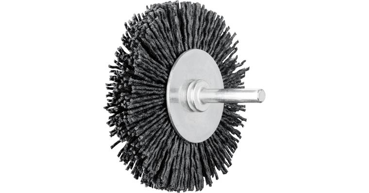 1001437181 round brush unknotted RBU diameter 80x15mm, 6mm, ceramic filament 1.10mm