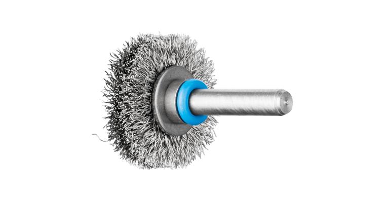 1001436518 INOX-TOTAL round brush unknotted RBUIT diameter 30x6mm, 6mm, wire 0.20
