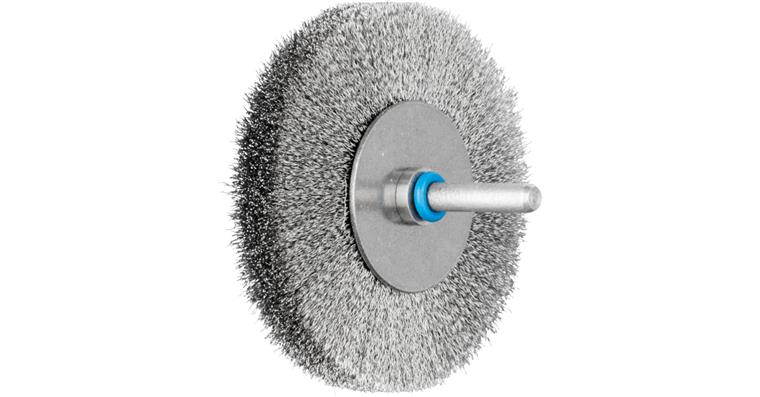 1001436522 INOX-TOTAL round brush unknotted RBUIT diameter 80x15 mm wire 0.15