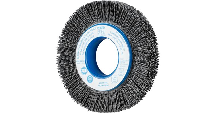 1001439553 COMPOSITE round brush RBUP diameter 150x25x50.8mm bore 1.10mm grit 80