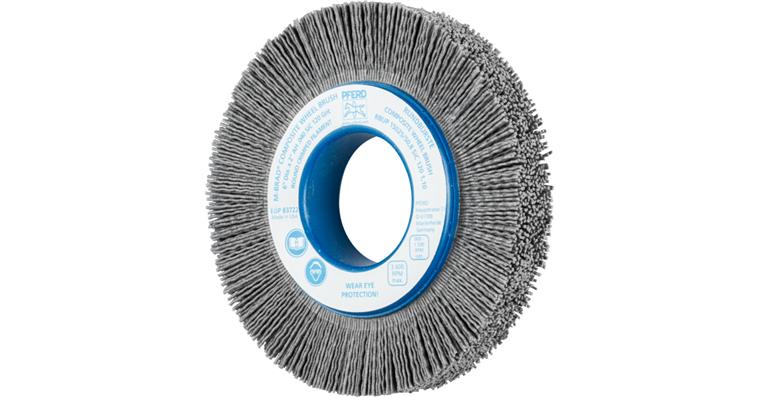 1001437700 COMPOSITE Wheel brush RBUP Diameter 150x25x50.8 mm Bore 1.10 Grit 120