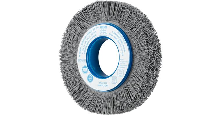 1001437701 COMPOSITE round brush RBUP diameter 150x25x50.8mm bore 0.55 grit 320