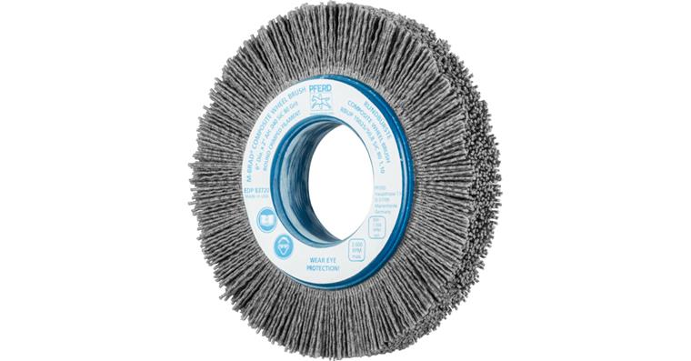 1001439492 COMPOSITE round brush RBUP diameter 150x25x50.8 mm bore grain 80