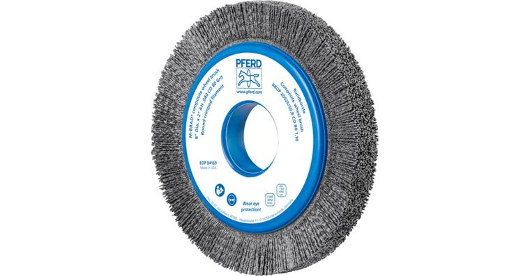 1001439522 COMPOSITE round brush RBUP diameter 150x13x50.8mm bore 1.10mm grit 80