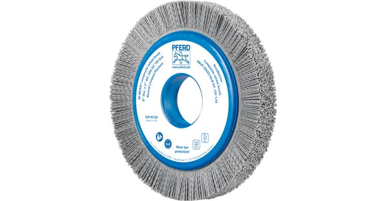1001439496 COMPOSITE Wheel brush RBUP Diameter 200x25x50.8 mm Bore 1.10 Grit 120