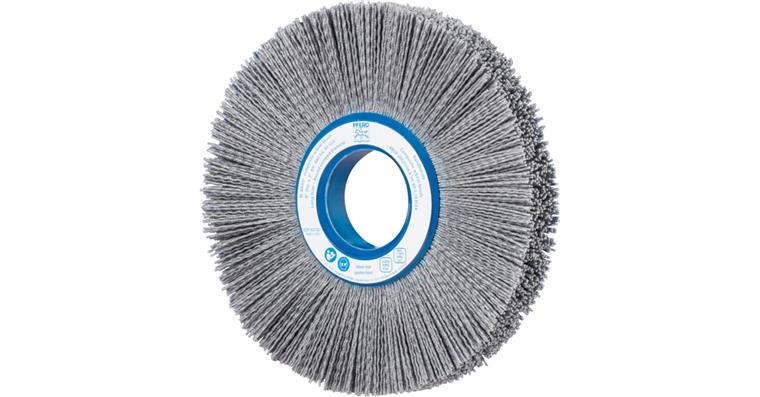 1001439498 COMPOSITE FLEX Wheel Brush RBUP Diameter 200x25x50.8 mm 1.00mm Grit 80