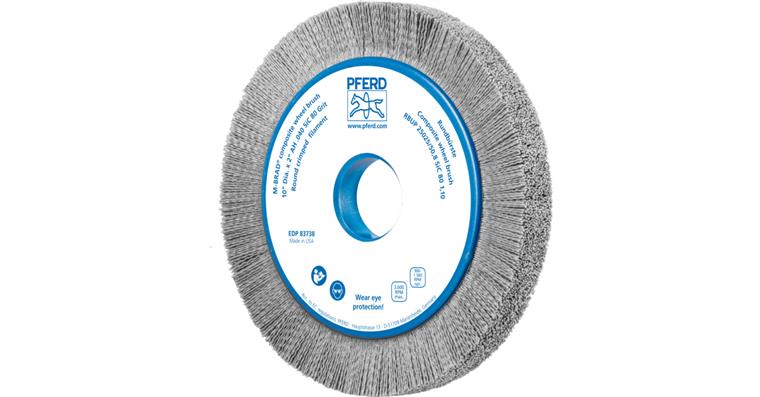 1001439502 COMPOSITE round brush RBUP diameter 250x25x50.8 mm bore grain 80