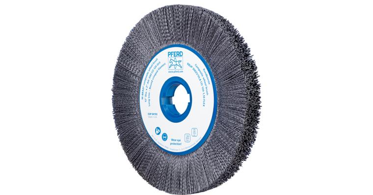 1001439557 COMPOSITE FLEX Wheel Brush RBUP Diameter 300x25x50.8 mm 1.10 mm Grit 120