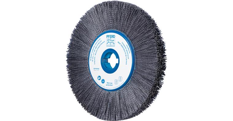 1001439558 COMPOSITE FLEX Wheel Brush RBUP Diameter 350x25x50.8 mm 1.10 mm Grit 80