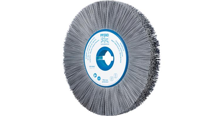 1001439491 COMPOSITE FLEX Wheel Brush RBUP Diameter 350x25x50.8 mm 0.90mm Grit 180