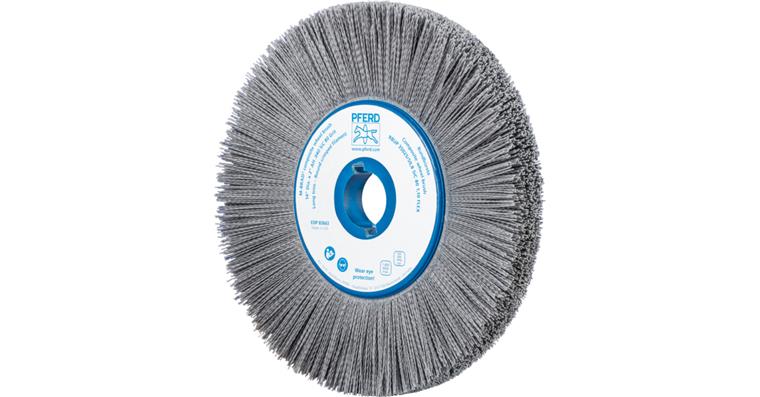 1001439490 COMPOSITE FLEX Wheel Brush RBUP Diameter 350x25x50.8 mm 1.10mm Grit 80