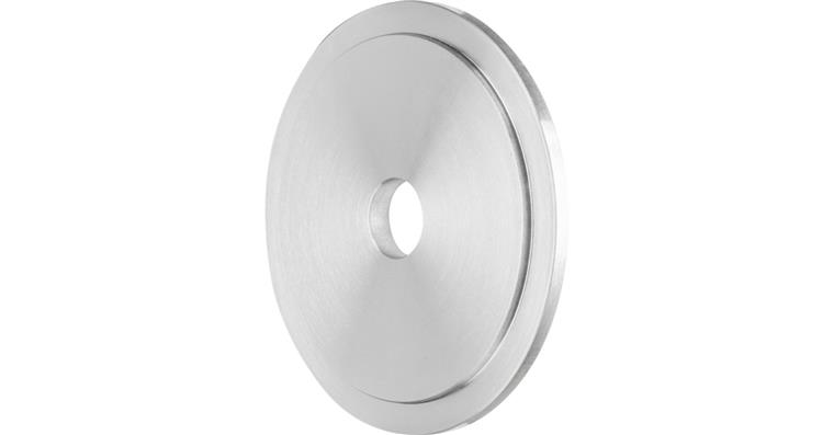 1001437735 clamping flange for POLINOX non-woven wheels PNK bore 76.2mm reduction 16.1mm
