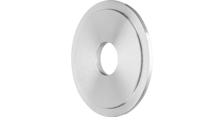 1001437736 Clamping flange for POLINOX non-woven wheels PNK Bore 76.2mm Reduction 25.4mm