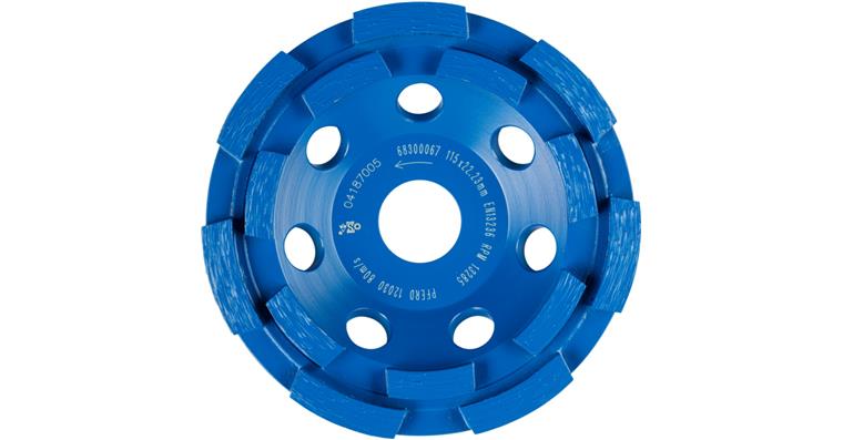 1001447044 diamond disc DCW 2R PSF 115x6x22.23 mm for levelling concrete screed