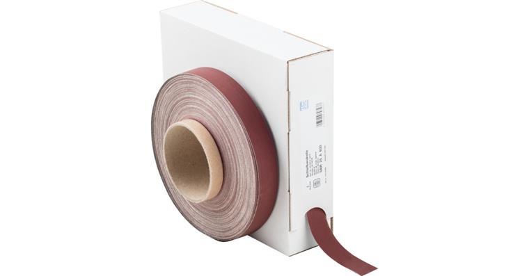 1001434674 corundum abrasive belt roll fabric SBR width 25mm x length 50m A600 universal