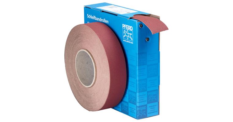 1001434874 corundum abrasive belt roll fabric SBR width 40mm x length 50m A220 universal