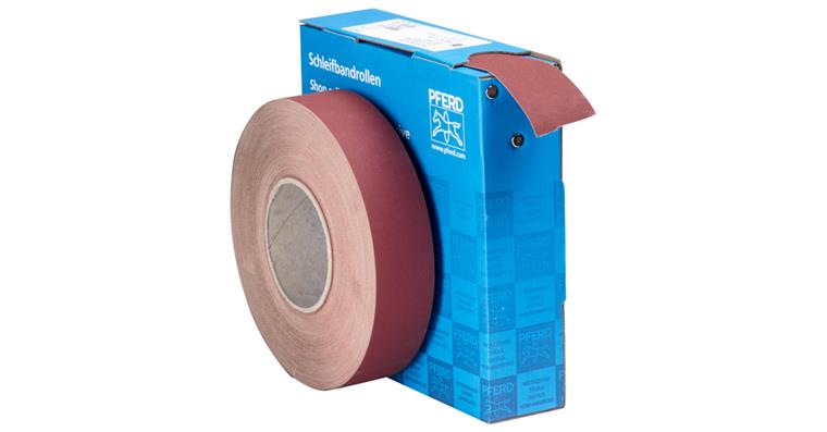 1001434611 corundum abrasive belt roll fabric SBR width 40mm x length 50m A320 universal