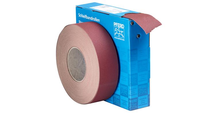 1001434793 corundum abrasive belt roll fabric SBR width 50mm x length 50m A220 universal