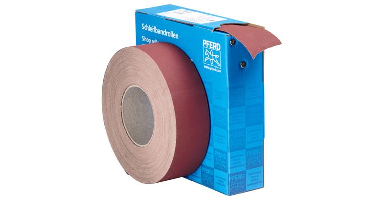 1001434621 corundum abrasive belt roll fabric SBR width 50mm x length 50m A320 universal
