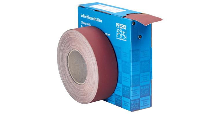 1001434676 corundum abrasive belt roll fabric SBR width 50mm x length 50m A600 universal
