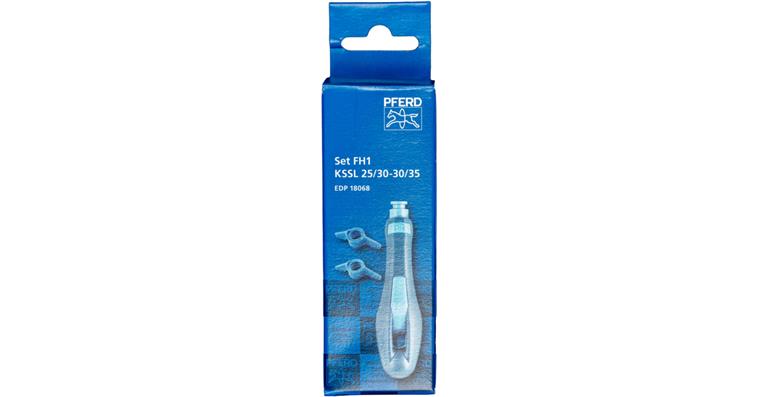 1001440728 ergonomic file handle FH1 set with sharpening gauges 25/30-30/35 degrees 3-part