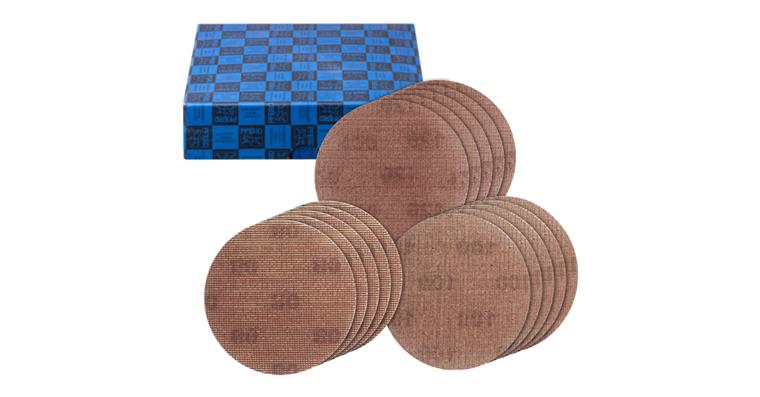 1001441906 mesh velcro disc set coarse 15-piece diameter 150 A80,100,120 low-dust