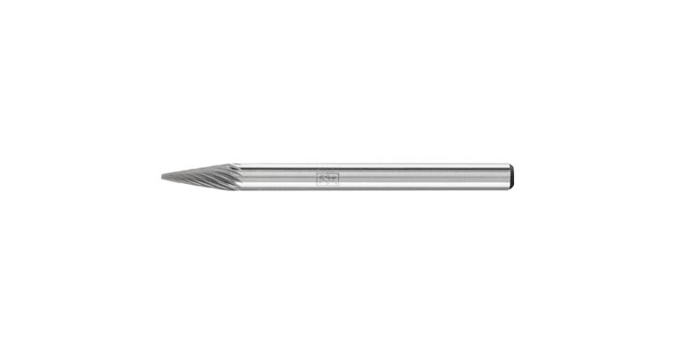 1001426347 carbide burr pointed cone SKM diameter 03x07 mm shank 3 mm Z5