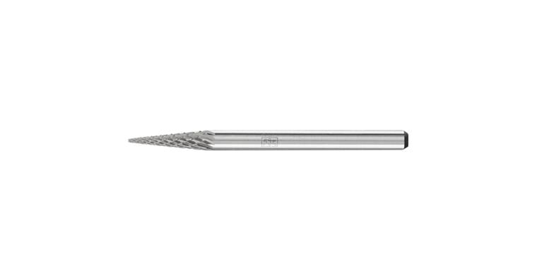 1001426692 carbide burr pointed cone SKM diameter 03x11 mm shank 3 mm Z4