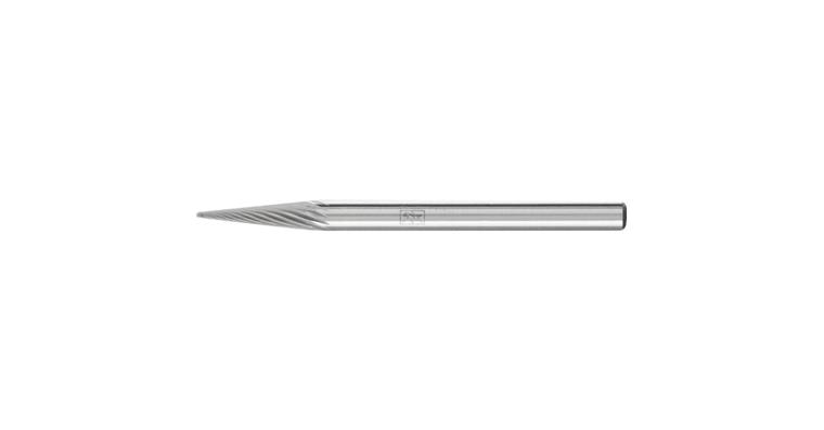1001426349 carbide burr pointed cone SKM diameter 03x11 mm shank 3 mm Z5