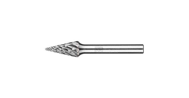1001437968 carbide burr STEEL pointed taper SKM diameter 10x20mm shank 6 mm