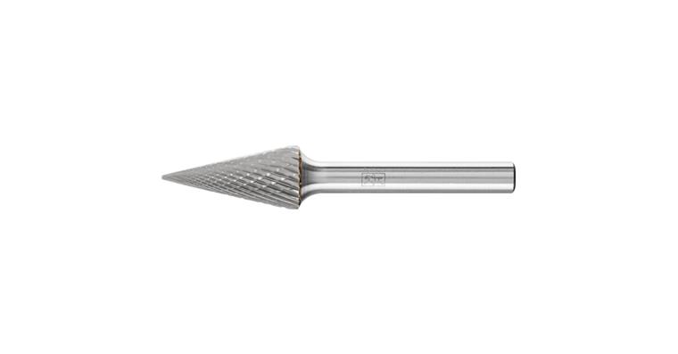 1001426188 carbide burr pointed cone SKM diameter 12x25 mm shank 6 mm Z4