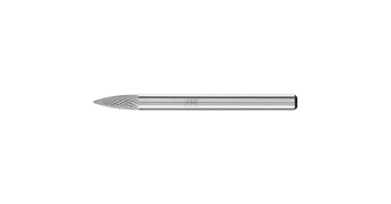 1001438042 carbide burr MICRO pointed arc SPG diameter 03x07 mm shank 3 mm