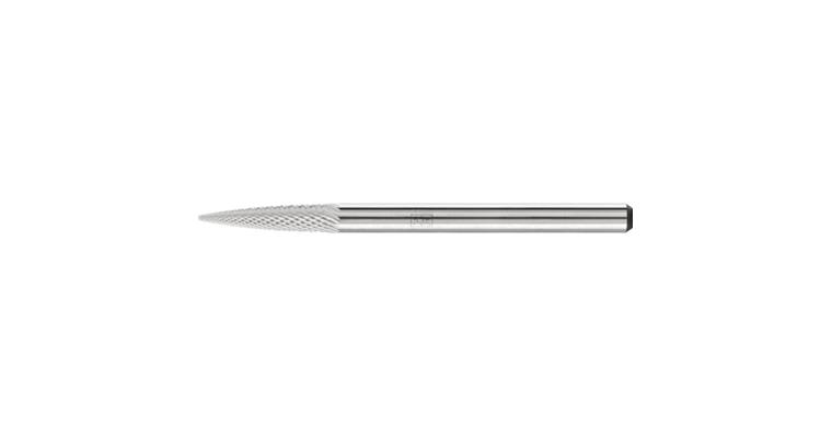 1001438047 carbide burr MICRO pointed arc SPG diameter 03x13 mm shank 3 mm