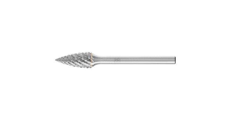 1001438053 carbide burr pointed bend SPG diameter 06x13 mm shank 3 mm