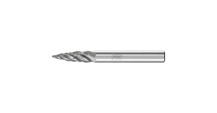 1001437501 carbide burr CAST pointed bend SPG diameter 06x18 mm shank 6 mm