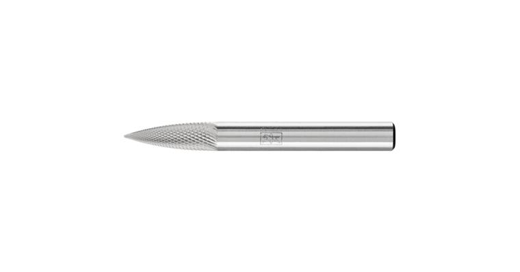 1001437990 carbide burr MICRO pointed bend SPG diameter 06x18 mm shank 6 mm