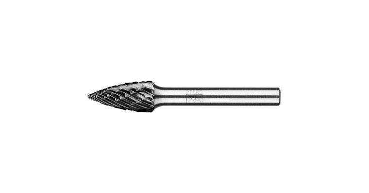 1001440740 carbide burr ALLROUND pointed arc SPG diameter 10x20 mm HICOAT