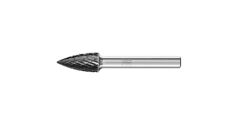 1001440783 carbide burr pointed bend SPG diameter 10x20mm shank 6 mm Z3P
