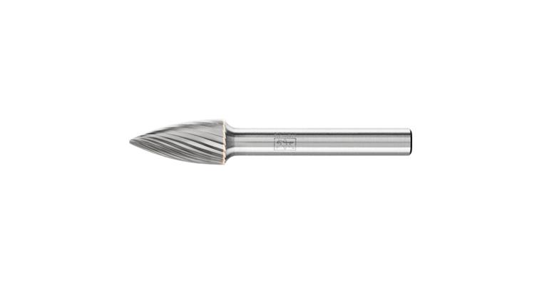 1001426227 carbide burr pointed bend SPG diameter 10x20mm shank 6 mm Z3