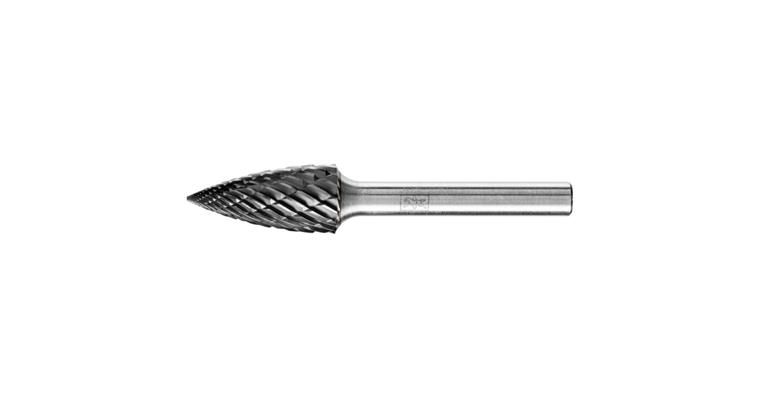 1001440741 carbide burr ALLROUND pointed arc SPG diameter 12x25 mm HICOAT