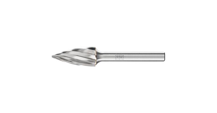 1001438000 carbide burr pointed bend SPG diameter 12x25 mm shank 6 mm Z1