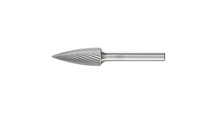 1001426246 carbide burr pointed bend SPG diameter 12x30mm shank 6 mm Z3