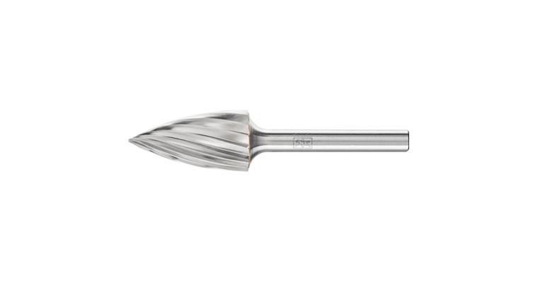 1001426241 carbide burr pointed bend SPG diameter 16x30mm shank 6 mm Z1