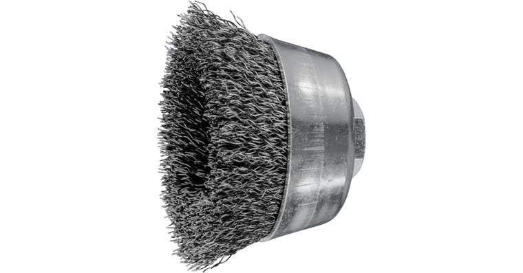 1047613101 cup brush unknotted TBU diameter 60 mm M14 steel wire 0.30 mm