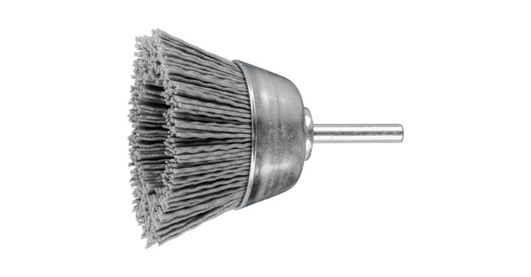 1001428528 cup brush unknotted TBU diameter 60mm shaft 6 mm SiC 0.90 grit 180